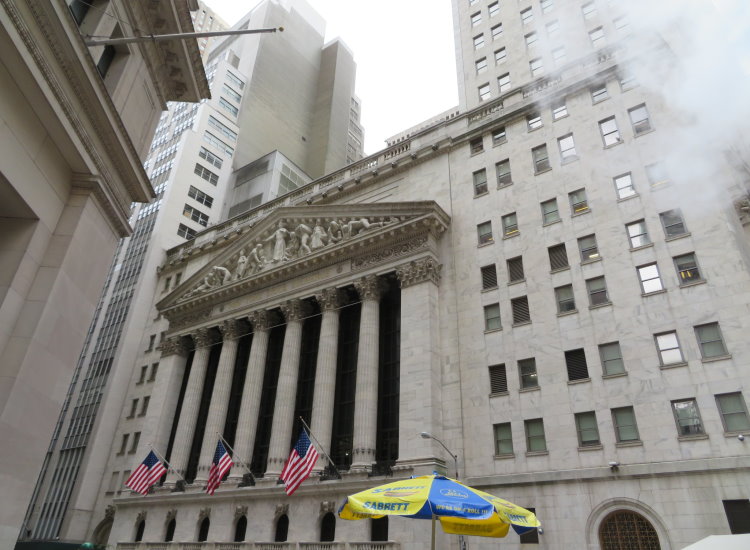 Stock Exchange on Wall Street